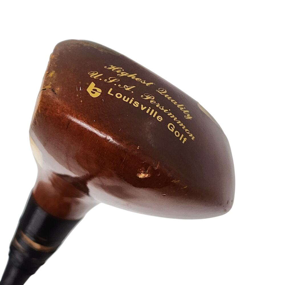 Louisville Golf The Classic 50’s Persimmon 3-Wood RH Regular Steel 42.5" READ - Picture 6 of 16